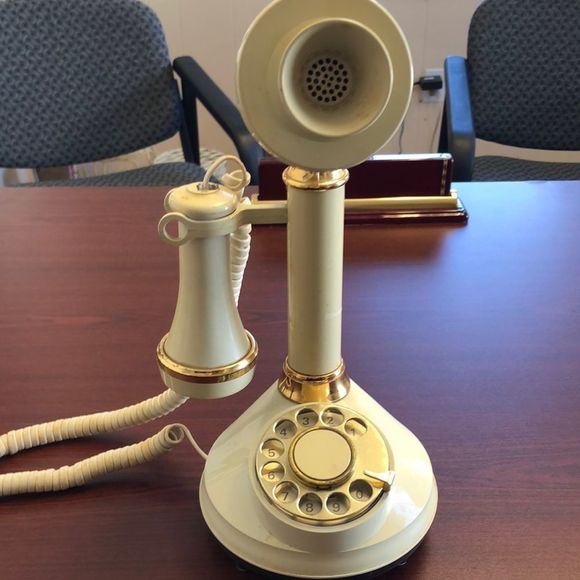 western electric Accents 973 Candlestick Rotary Phone Poshmark